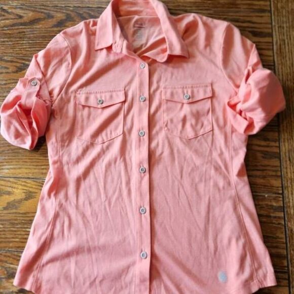 Stio Divide pink Shirt sz Small - Picture 1 of 4